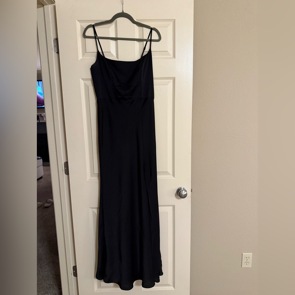 Birdy Grey Classic Black Bridesmaid Dress